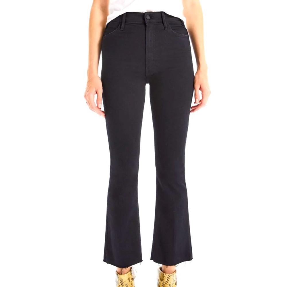 MOTHER denim hustler ankle fray